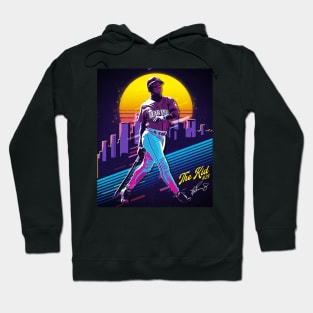 Ken Griffey Jr The Kid Basketball Legend Signature Vintage Retro 80s 90s Bootleg Rap Style Hoodie